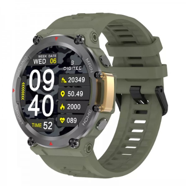 Digitec Gama Smartwatch Green Army GR